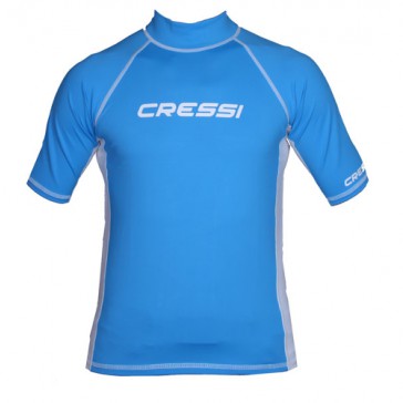 CressiSub - Κοντομάνικο Ανδρικό Γαλάζιο Rash Guard 