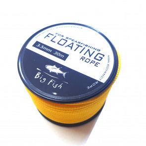BigFish - Κίτρινο Σκοινί για πλωτήρες 3,5mm με σωληνάκι