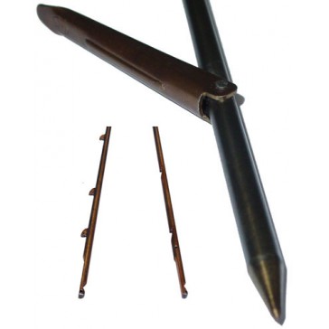 Bucanero - Single barb 6,75mm diameter shaft with sharkfins