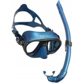 CressiSub - Mask and Snorkel Set Calibro  & Corsica