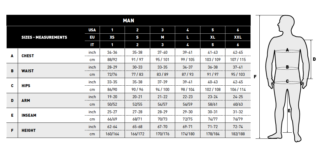 mares mens size